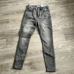 LOFT Grey skinny jeans